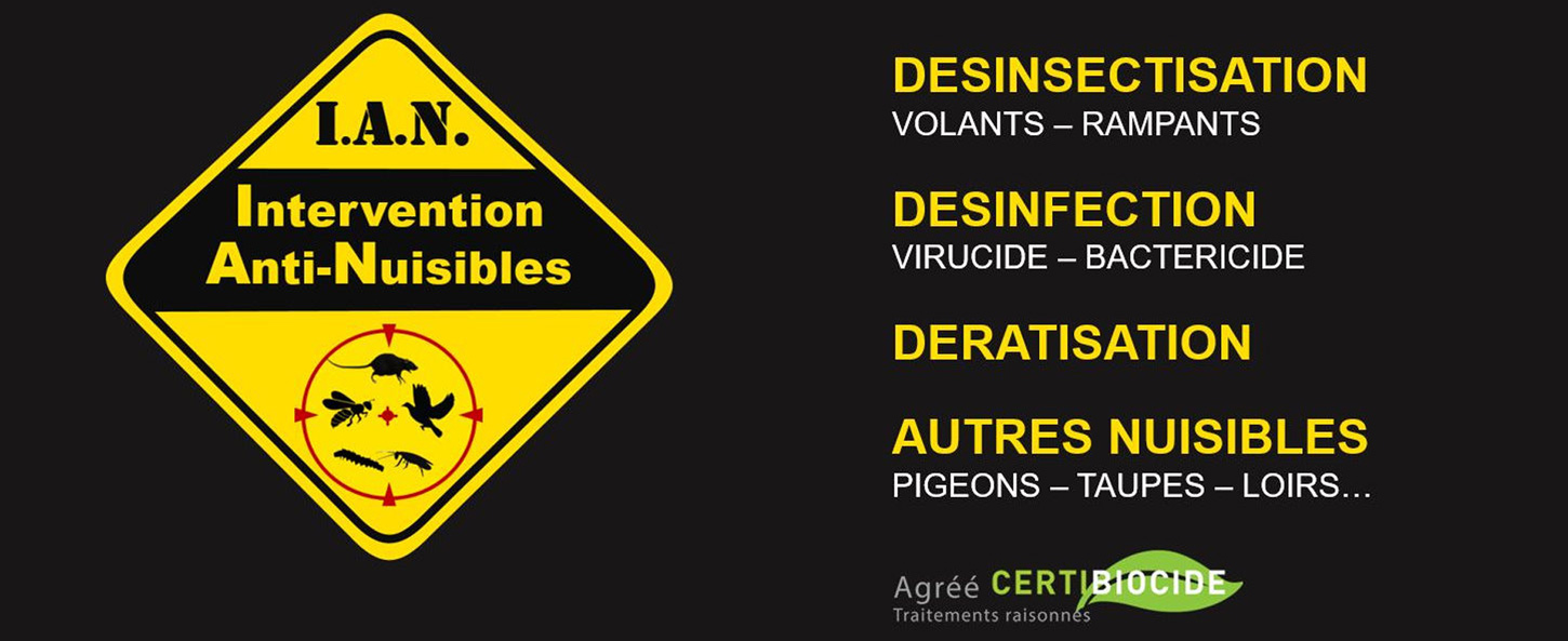 Aquitaine Anti Nuisible • Dératisation, Désinsectisation & Désinfection